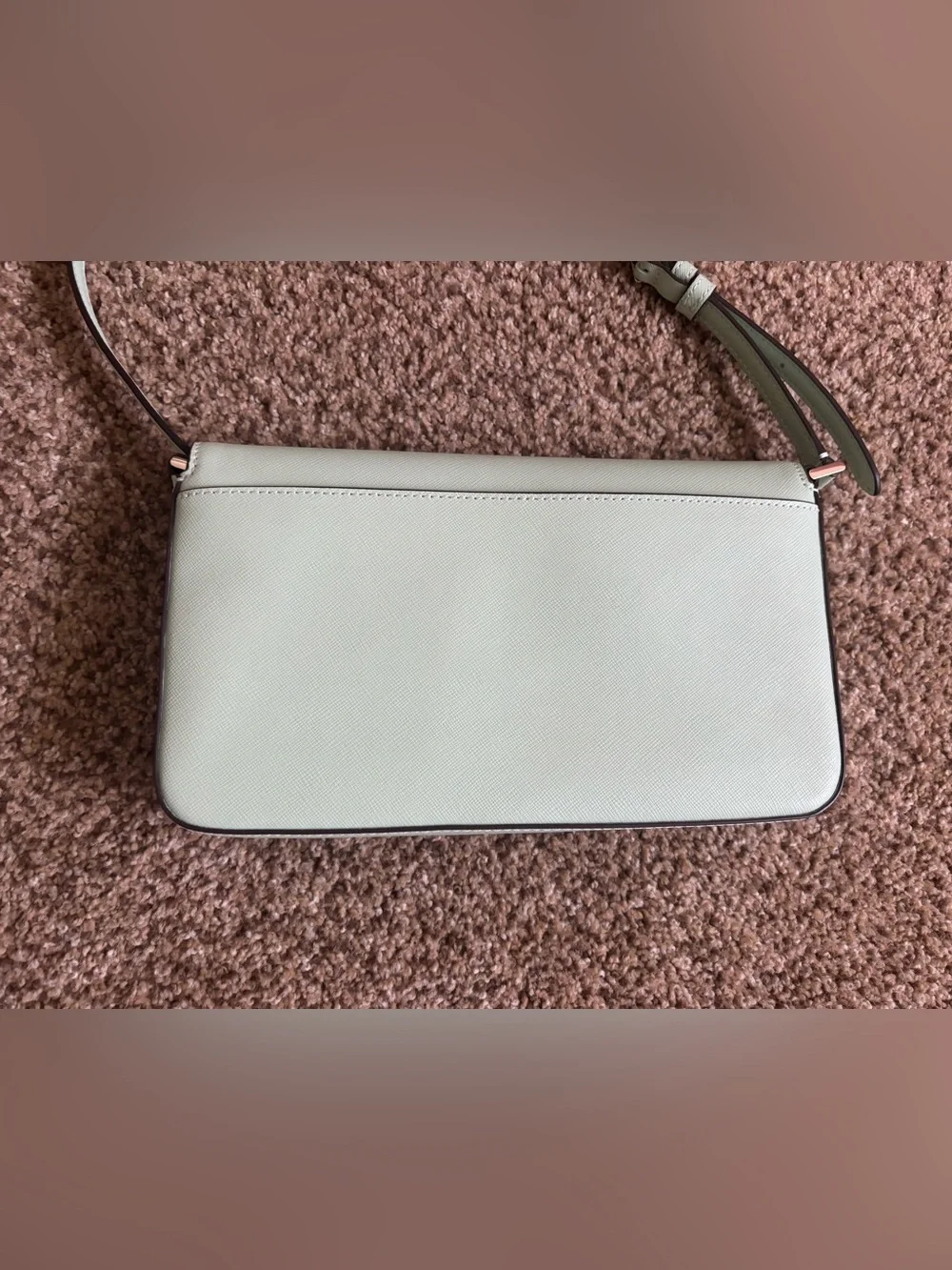 Kate spade Mint Green Saffiano Leather Shoulder Bag Staci Pistachio